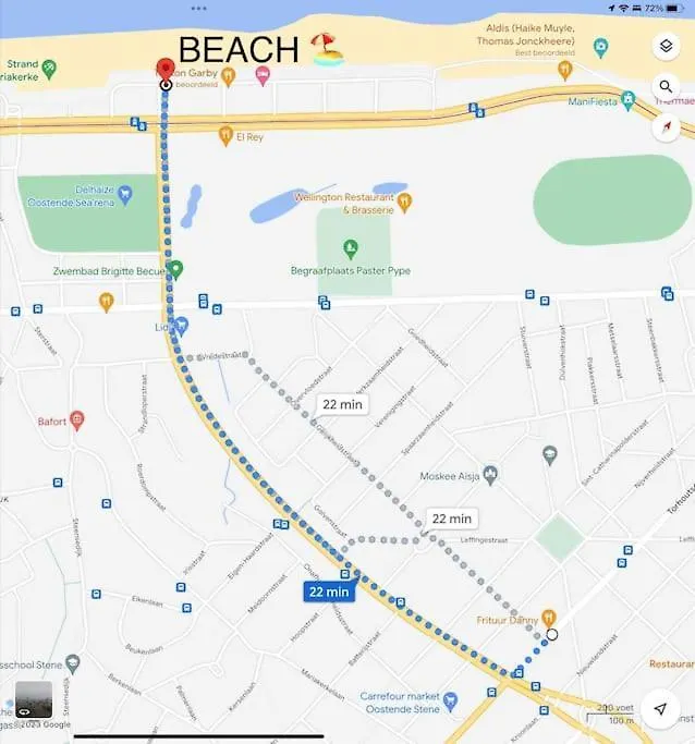 Bright, Spacious Apartment Nearby Beach 奥斯滕德 比利时